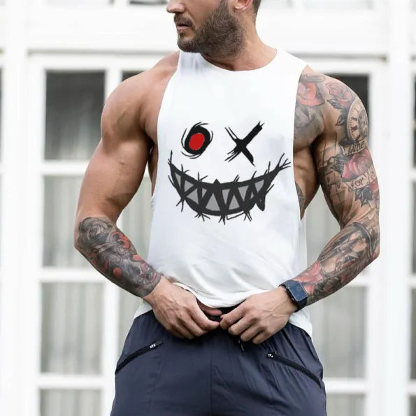 Smiley Slim Fit Tank