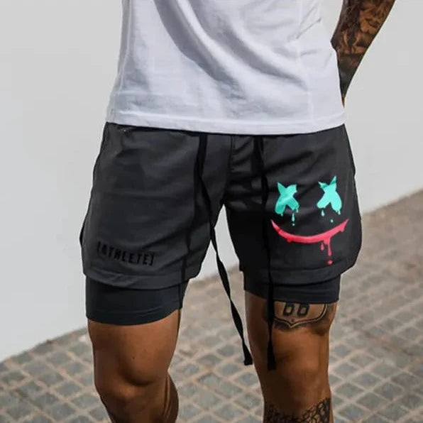 Smiley Performans Şortu