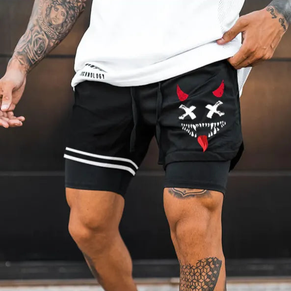 Smiley Performans Şortu